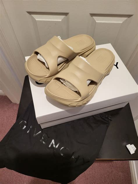 givenchy women slides|givenchy marshmallow slide.